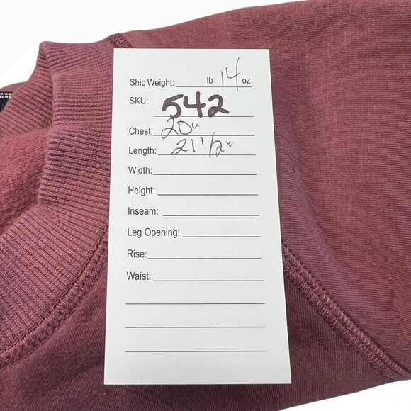 Ariat Women's Benicia Sweatshirt Raised Velvet Logo Blush Rose Size Medium - Picture 8 of 8